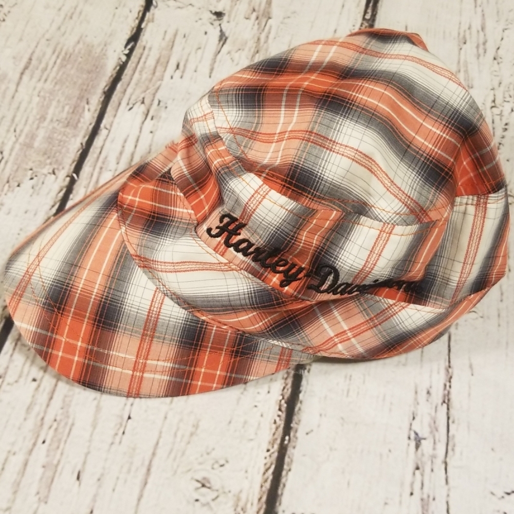 Womens Harley Davidson Plaid Hat